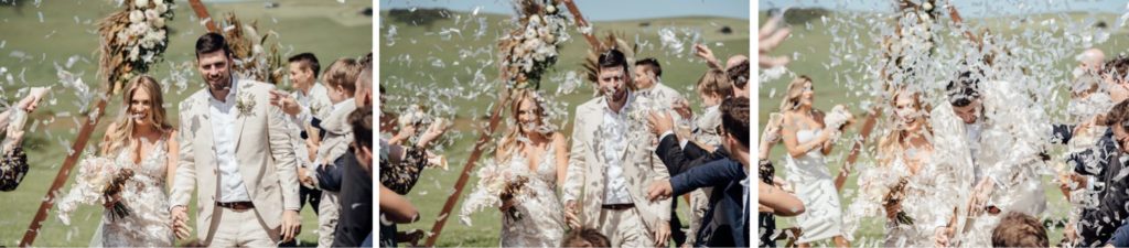 Confetti Wedding Photos